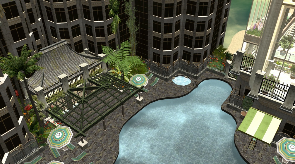 Thumbnail Image 07C, HowTo's: Adding A Rooftop Pool To An Existing Structure, The Final Touch