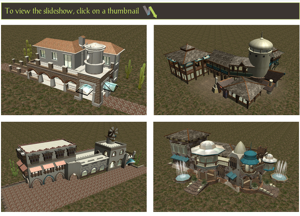 Collaborations, Parks, L-33's POE Building 4 Set Presentation Park, Page 5 - POE Extravaganza Structures Thumbnails Set