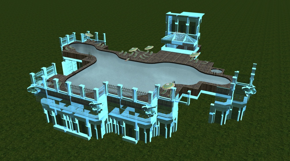 Thumbnail Image 02B, HowTo's: Adding A Rooftop Pool To An Existing Structure, Structure Placement
