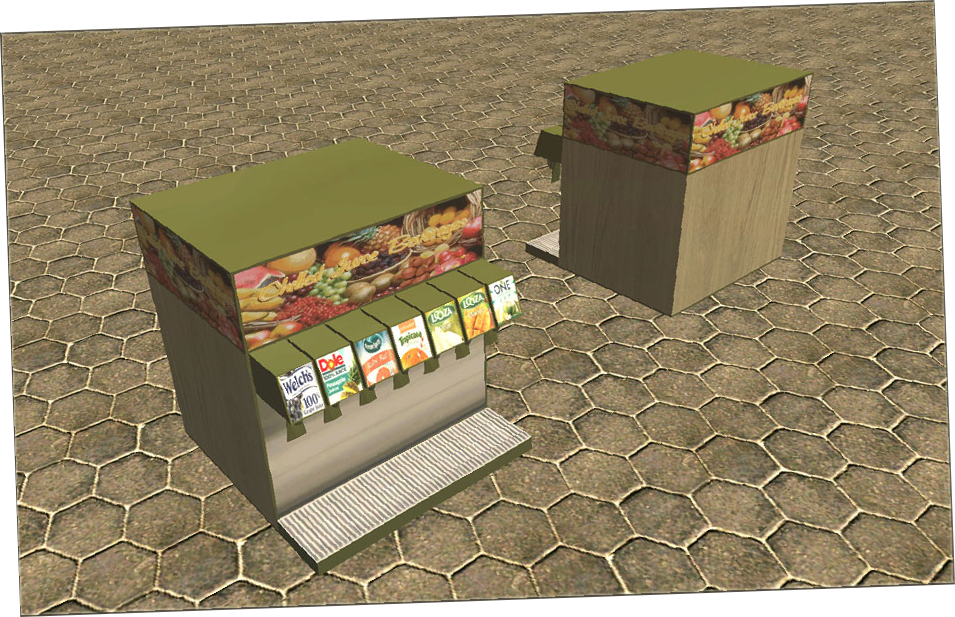 My Projects - CSO's I Have Imported, Café - Pop-Up Rollover, Chilled Juices Machine, Large Image 02