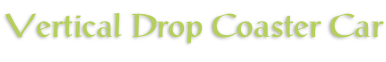 Vertical Drop Coaster Car