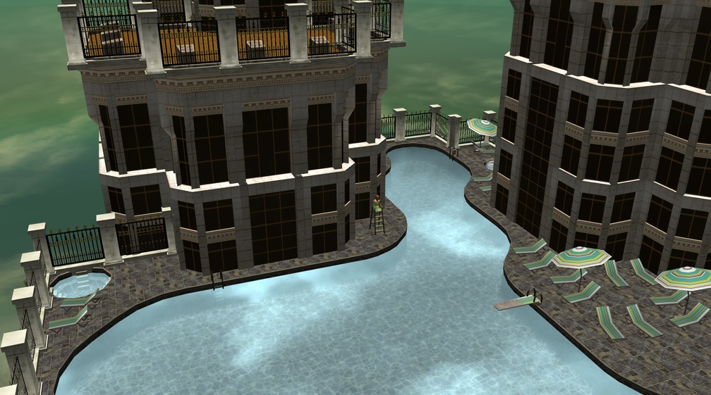 Thumbnail Image 03C, HowTo's: Adding A Rooftop Pool To An Existing Structure, The Final Touch