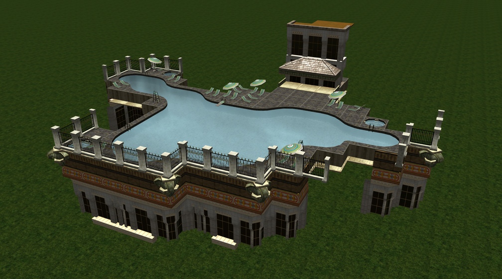 Thumbnail Image 03B, HowTo's: Adding A Rooftop Pool To An Existing Structure, Structure Placement