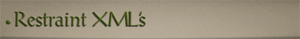 Sub-Header Text Image for FlightToAtlantis.net: How To's: The Ultimate CTR Creator: Restraint XML's