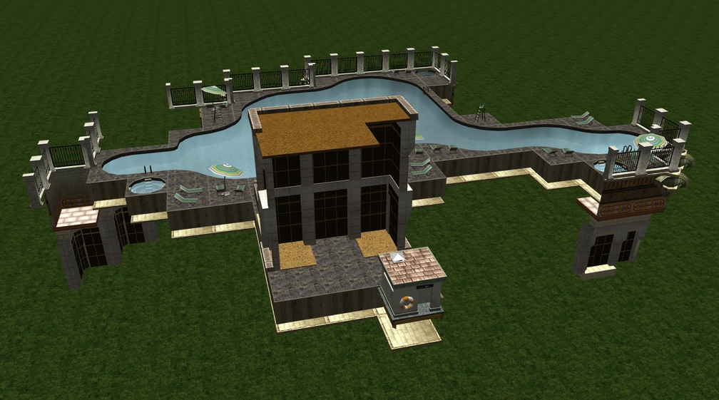 Thumbnail Image 04B, HowTo's: Adding A Rooftop Pool To An Existing Structure, Structure Placement